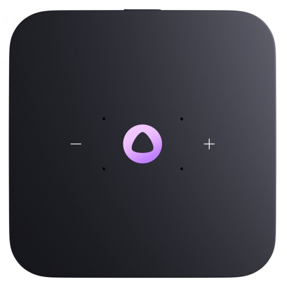 Умная колонка Яндекс Станция с Алисой Миди с Zigbee, Черная