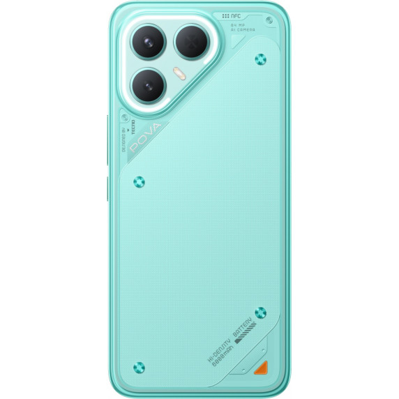 Tecno POVA 7 Pro 5G 12/256Gb Neon Cyan