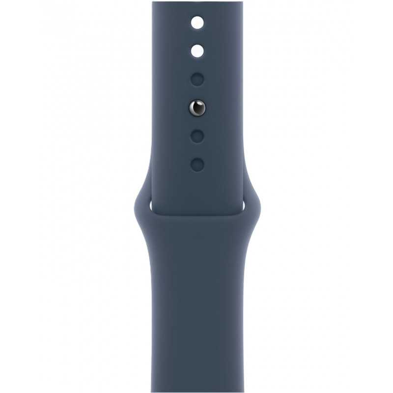 Apple Watch SE 2 44mm Silver Aluminum Case / White Sport Band