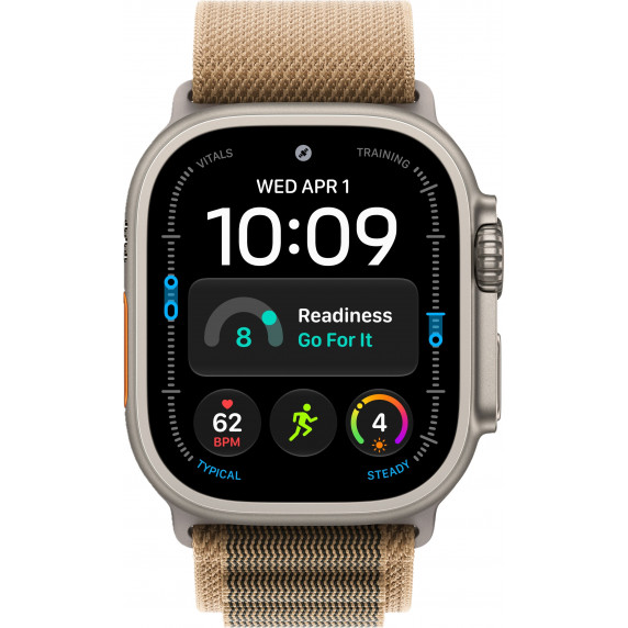Apple Watch Ultra 4 49mm Alpine Desert / Natural Titanium Case