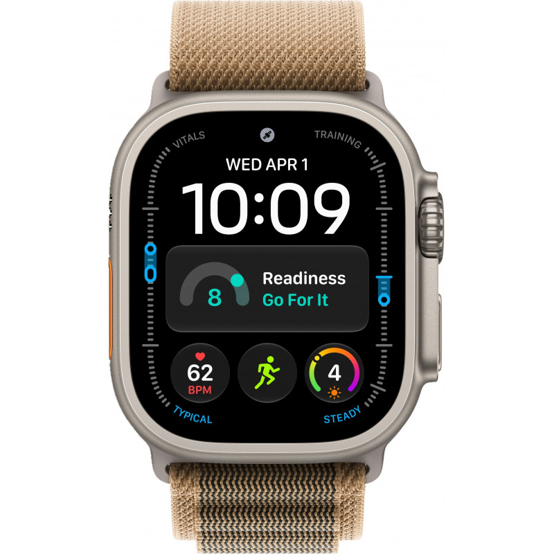 Apple Watch Ultra 4 49mm Alpine Desert / Natural Titanium Case