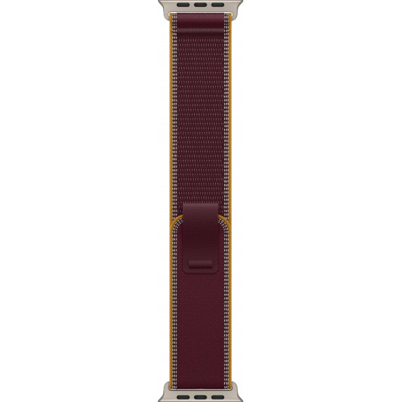 Apple Watch Ultra 4 49mm Trail Burgundy / Natural Titanium Case