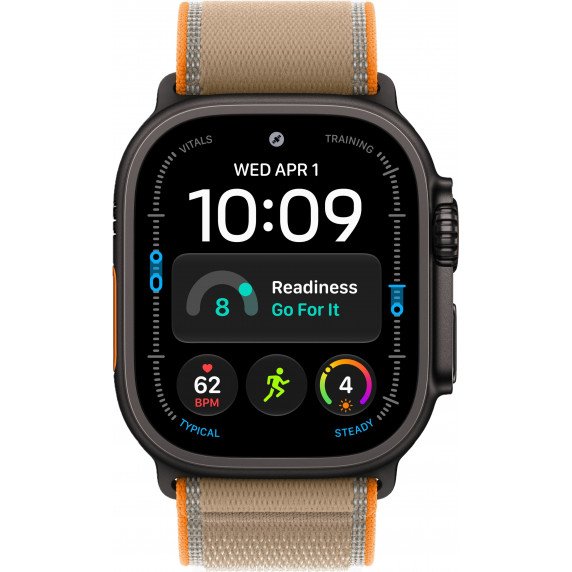Apple Watch Ultra 4 49mm Trail Sand / Black Titanium Case