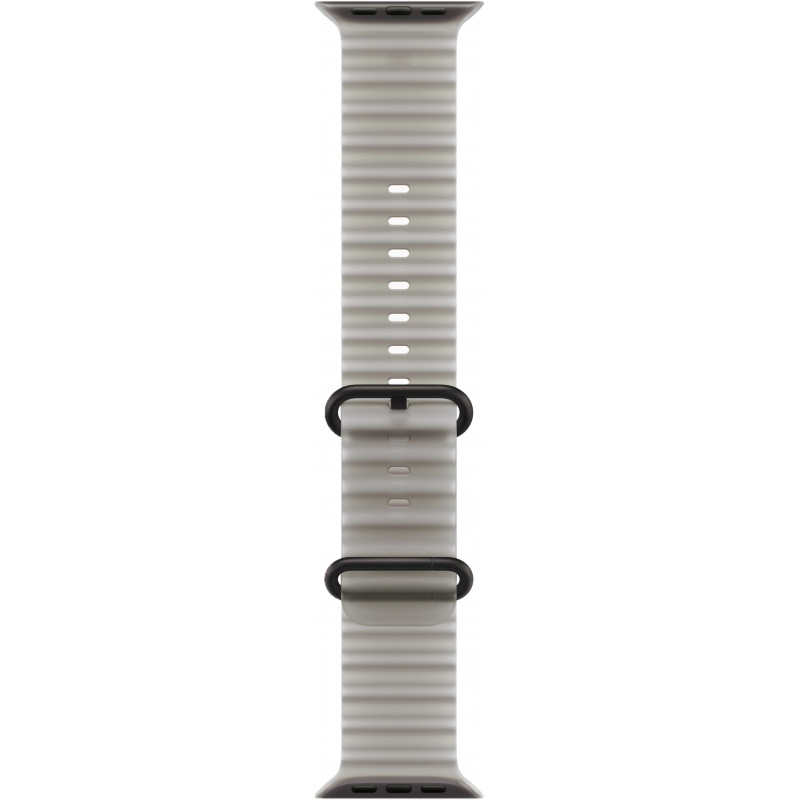 Apple Watch Ultra 4 49mm  Ocean Band Translucent Gray / Black Titanium Case