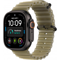 Купить Apple Watch Ultra 4 49mm Ocean Band Translucent Kelp  / Black Titanium Case