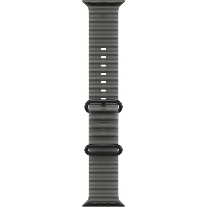 Apple Watch Ultra 4 49mm  Ocean Band Translucent Black / Black Titanium Case