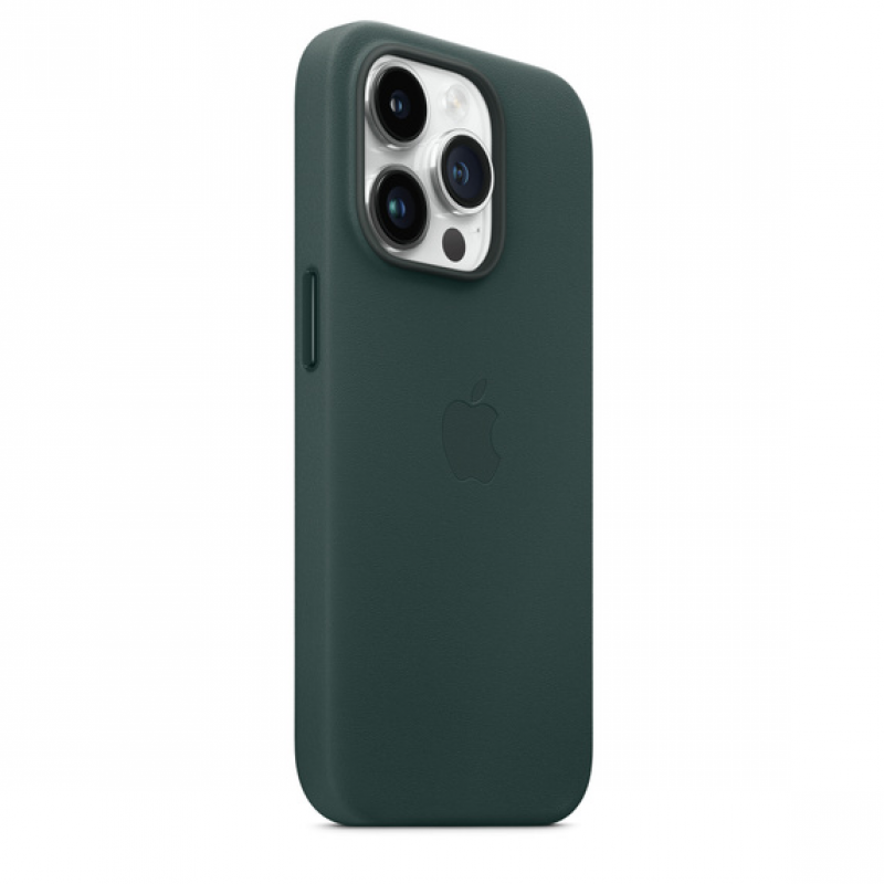 Чехол MagSafe iPhone 14 Pro Max Leather Wallet Cover - Green