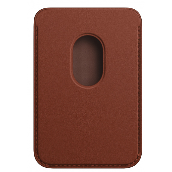 Кардхолдер для Apple iPhone Leather Wallet MagSafe Umber